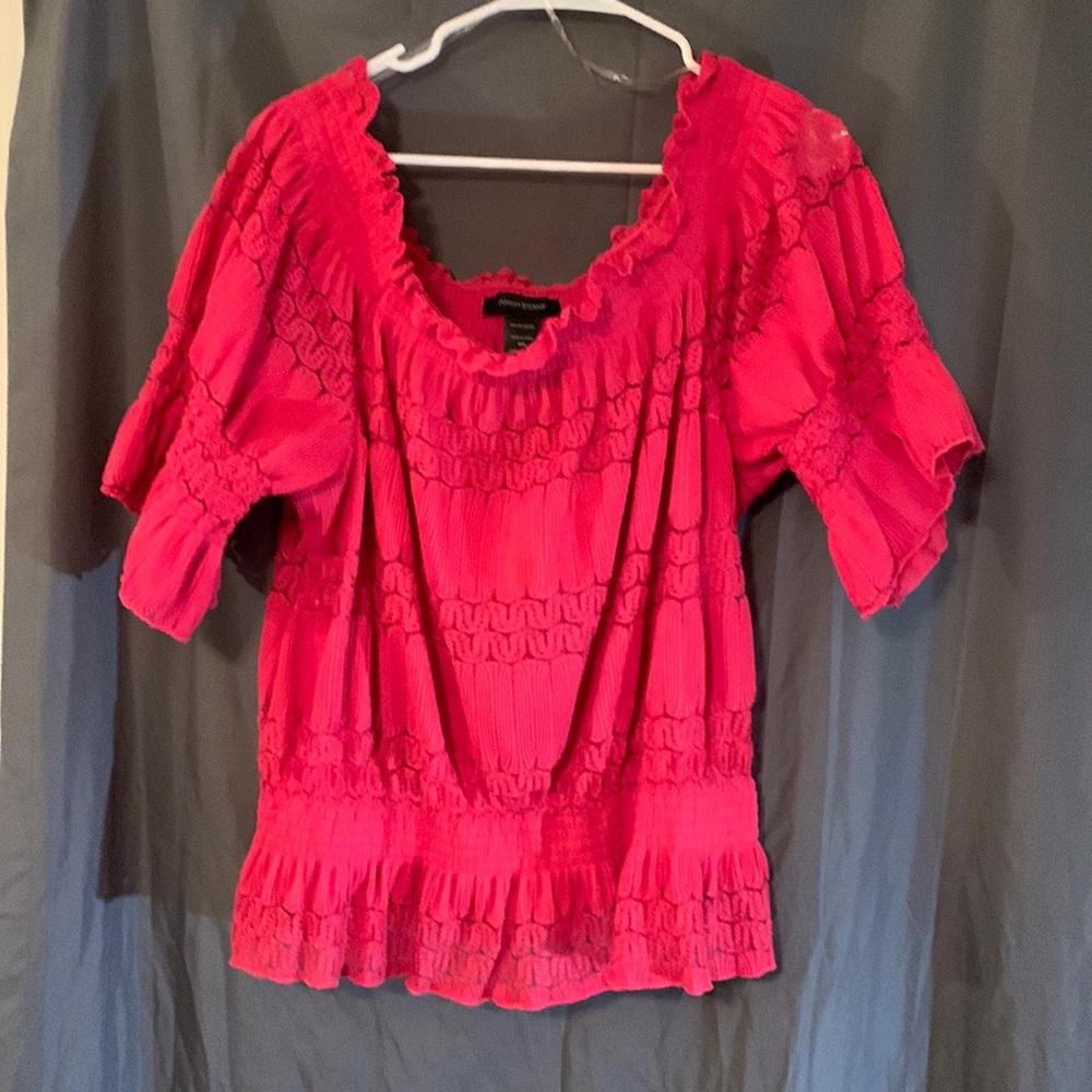 Pink Blouse, with attached camisole